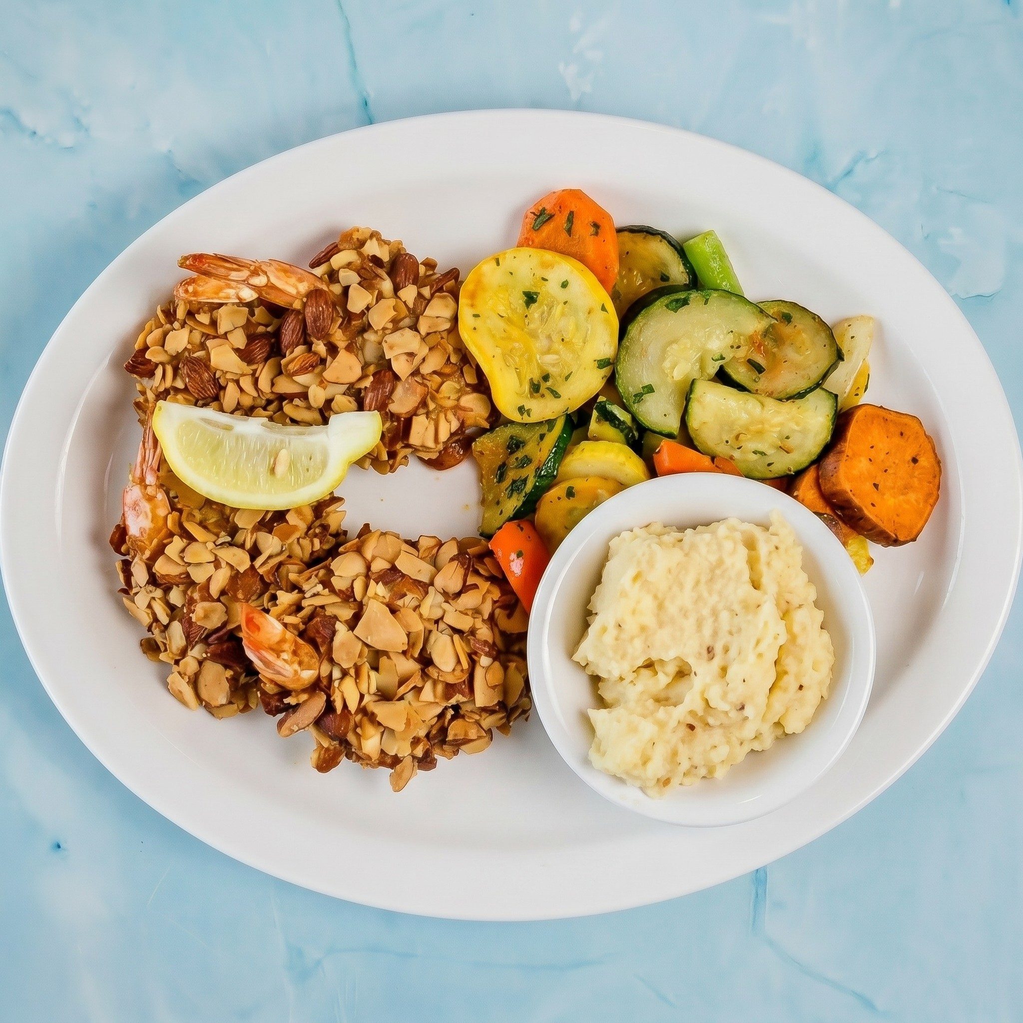 Almond Fried Shrimp.