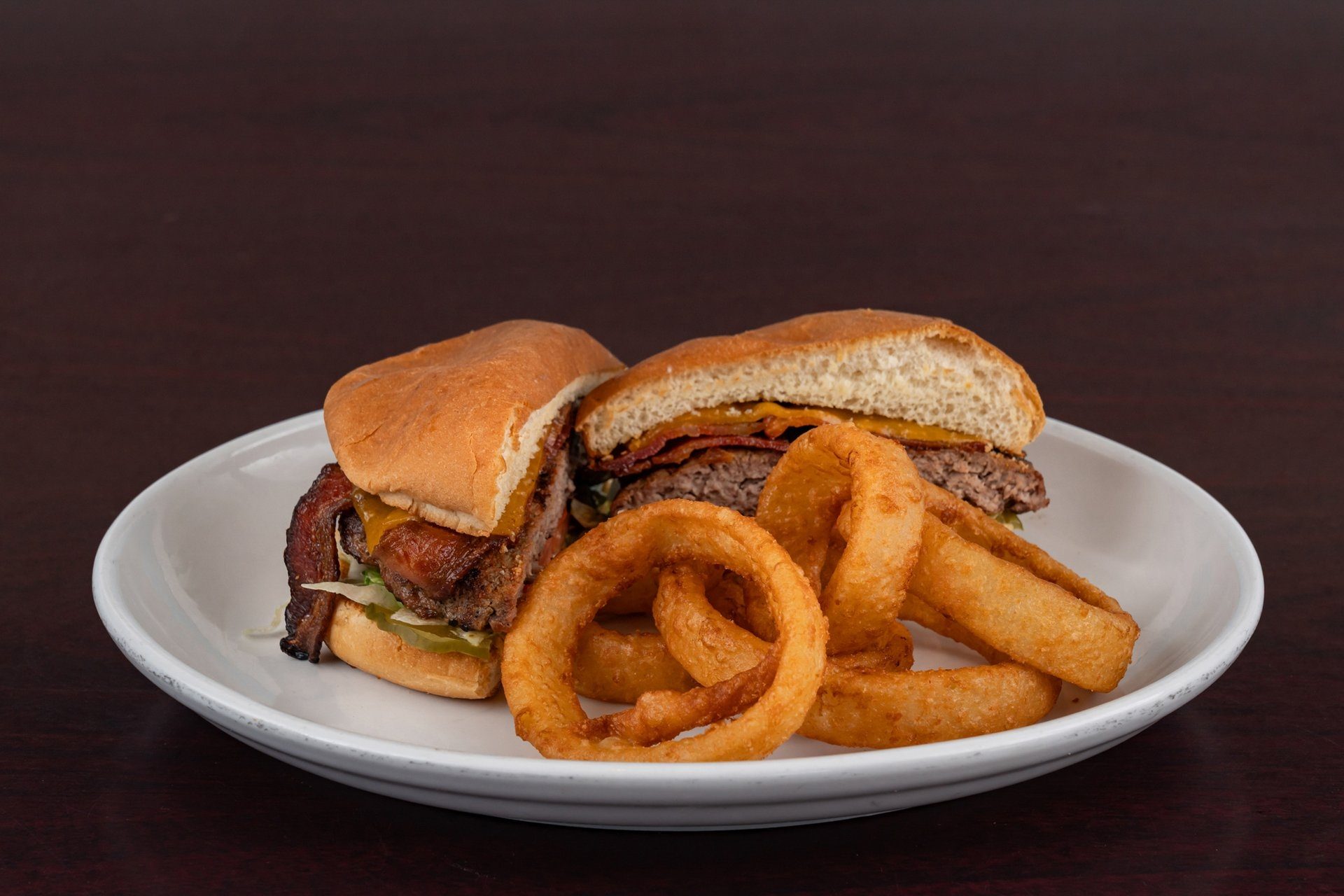 Bacon Cheddar Burger.