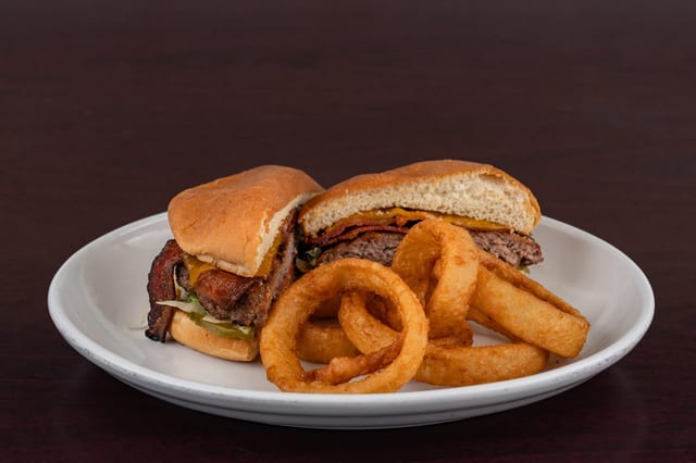 Bacon Cheddar Burger.