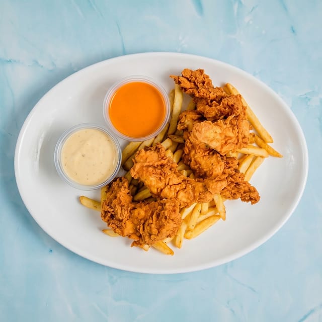 Chicken Tender Basket.