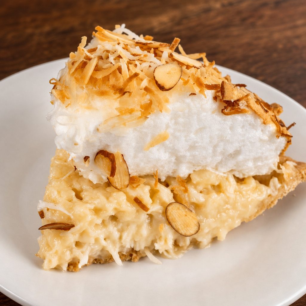Coconut Meringue Pie.