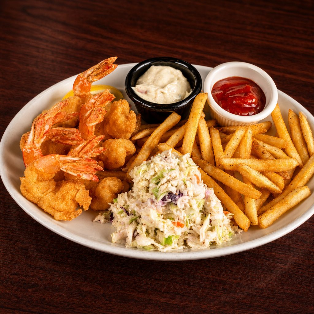 Fried Shrimp Platter.