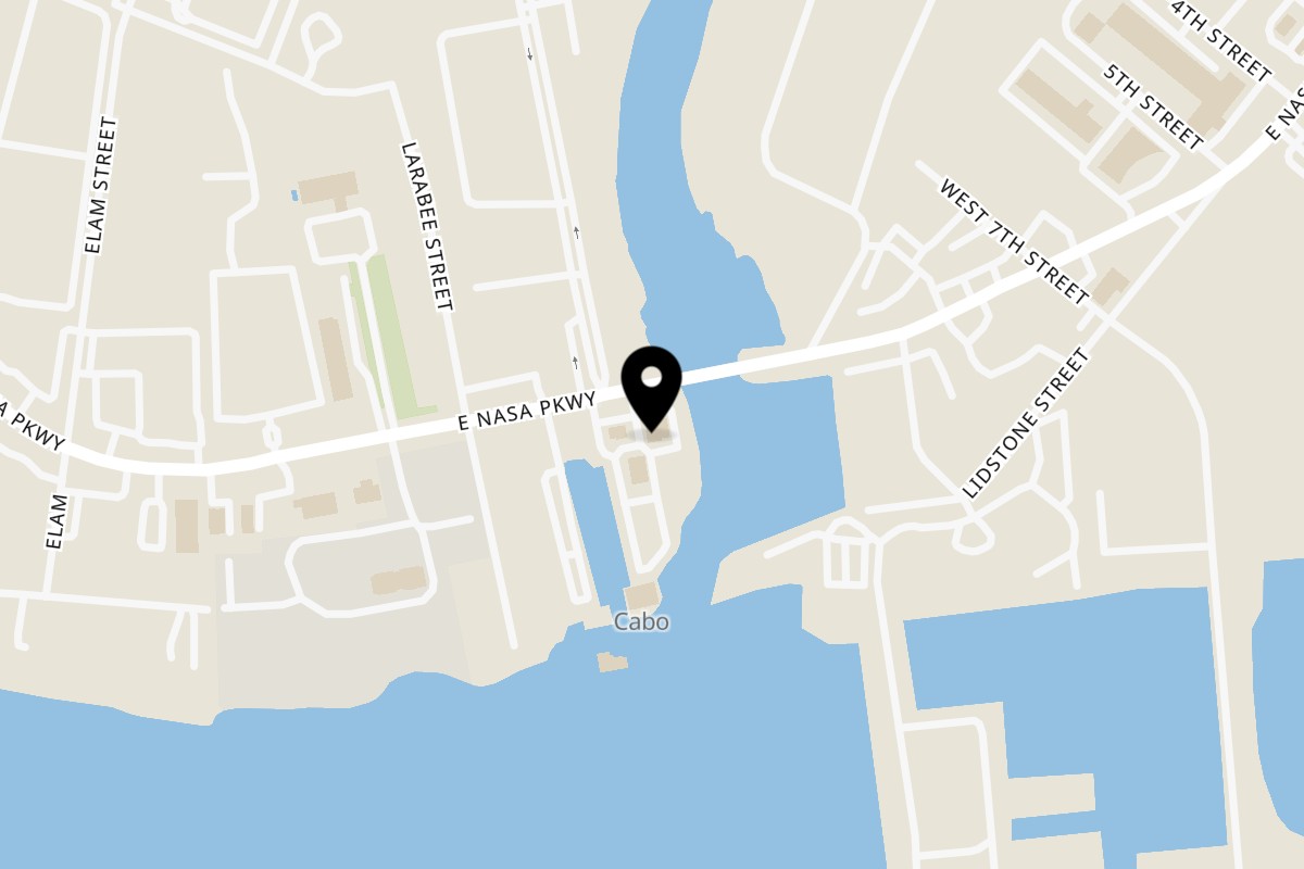 Map showing the location of Seabrook Classic Cafe on 2511 E NASA Pkwy in Seabrook